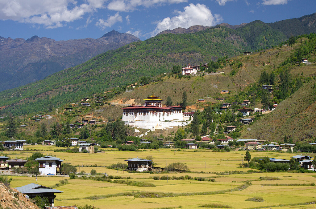 Bhútán – Země blízko nebe – výstavní panel