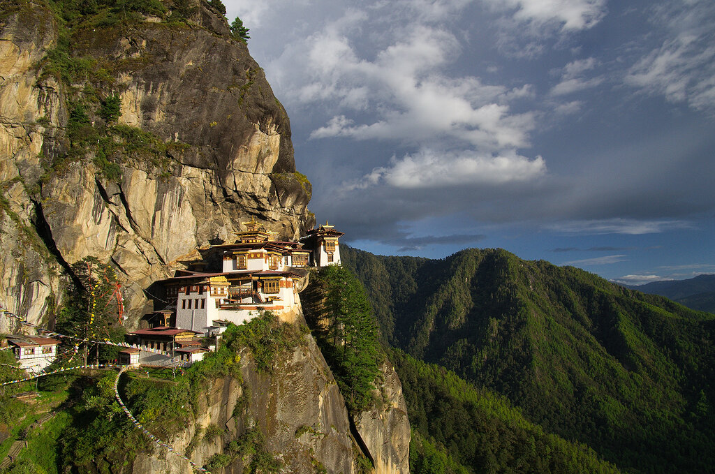 Bhútán – Země blízko nebe – výstavní panel